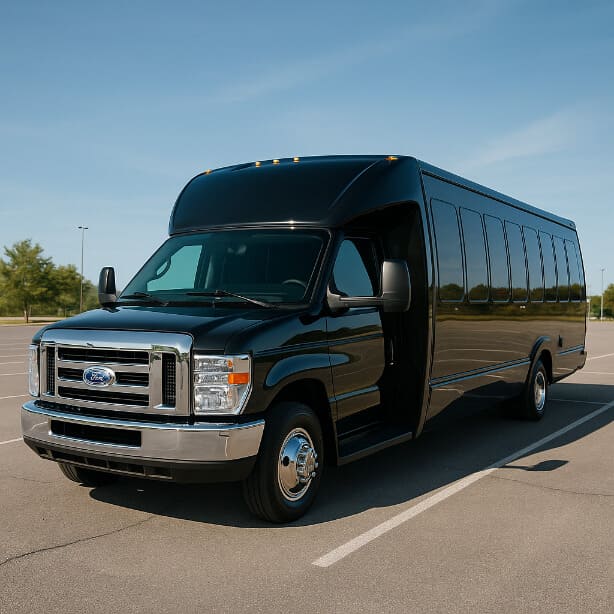 Newark Shuttle Bus Rentals 18 Passenger Shuttle Bus