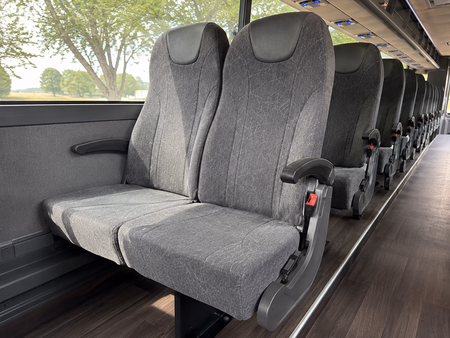 employee shuttles for newark offices and job sites